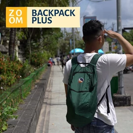 Ticket To the Moon Backpack Plus Hátizsák - zöld