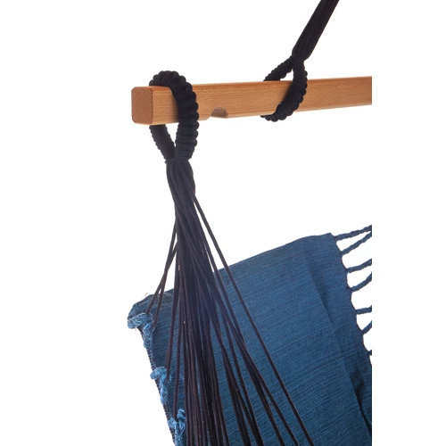 Bahia azul-preto L függőfotel