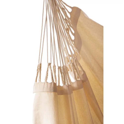 Natúr L függőszék rojttal