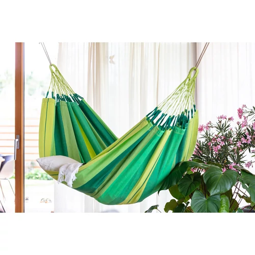 La Siesta Modesta zöld-sárga L függőágy