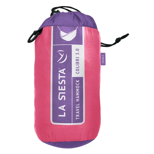 LA SIESTA Colibri 3.0 egyszemélyes - hevederrel, pink-lila