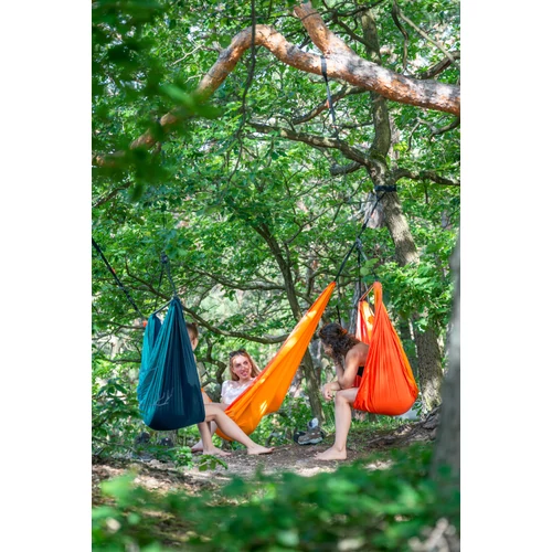egyszemélyes függőágy,ejtőernyőselyem,narancs,túrafüggőágy,colibri,