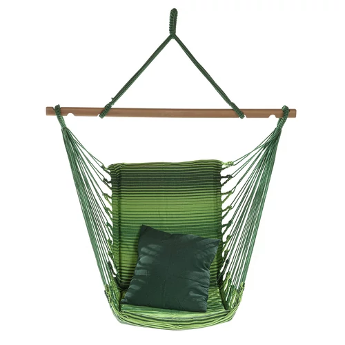 Zöld, pamut Mariposa Verde brazil függőfotel