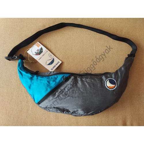 Ticket to the Moon övtáska- dark gray, aqua