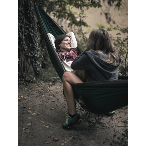 Ticket to the Moon double túrafüggőágy kék-narancs -2x5m ajándék kötéllel