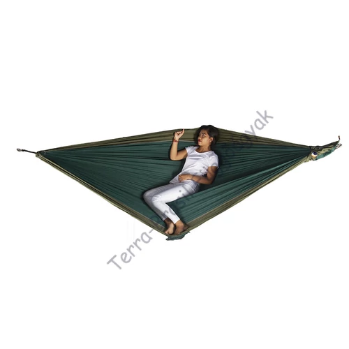 Ticket to the Moon double túrafüggőágy kék-narancs -2x5m ajándék kötéllel